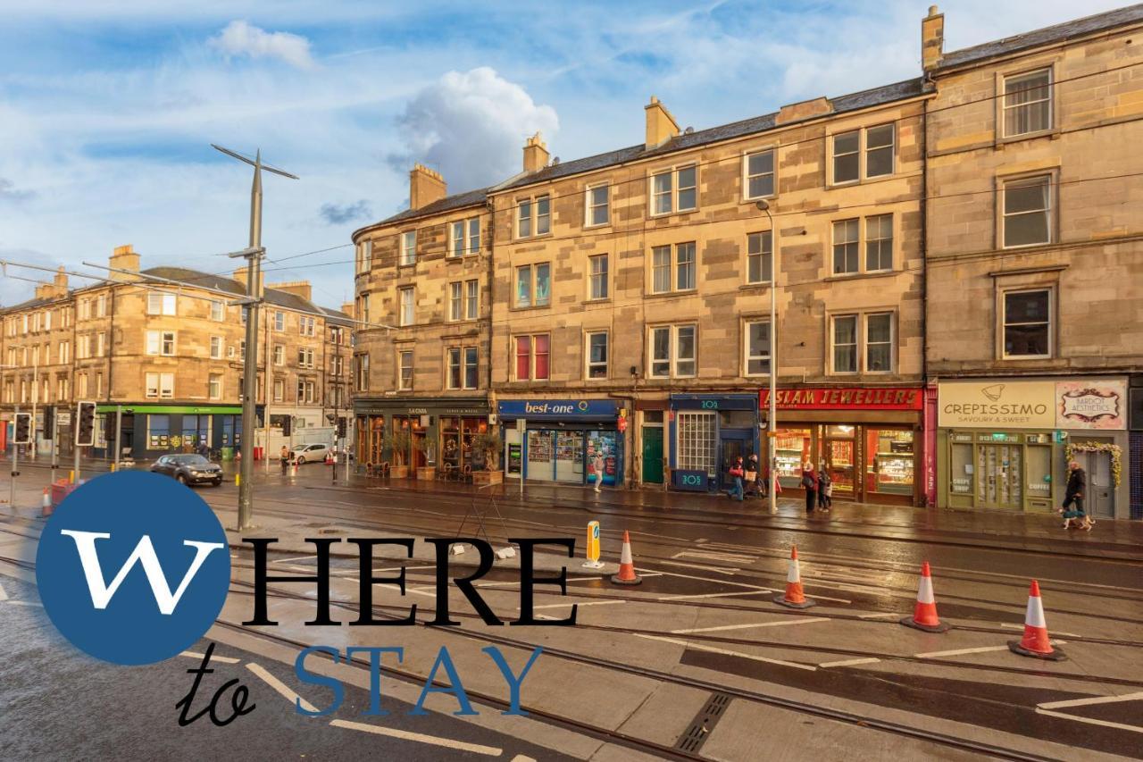 Delightful 2 Bedroom Apartment In Leith Edynburg Zewnętrze zdjęcie